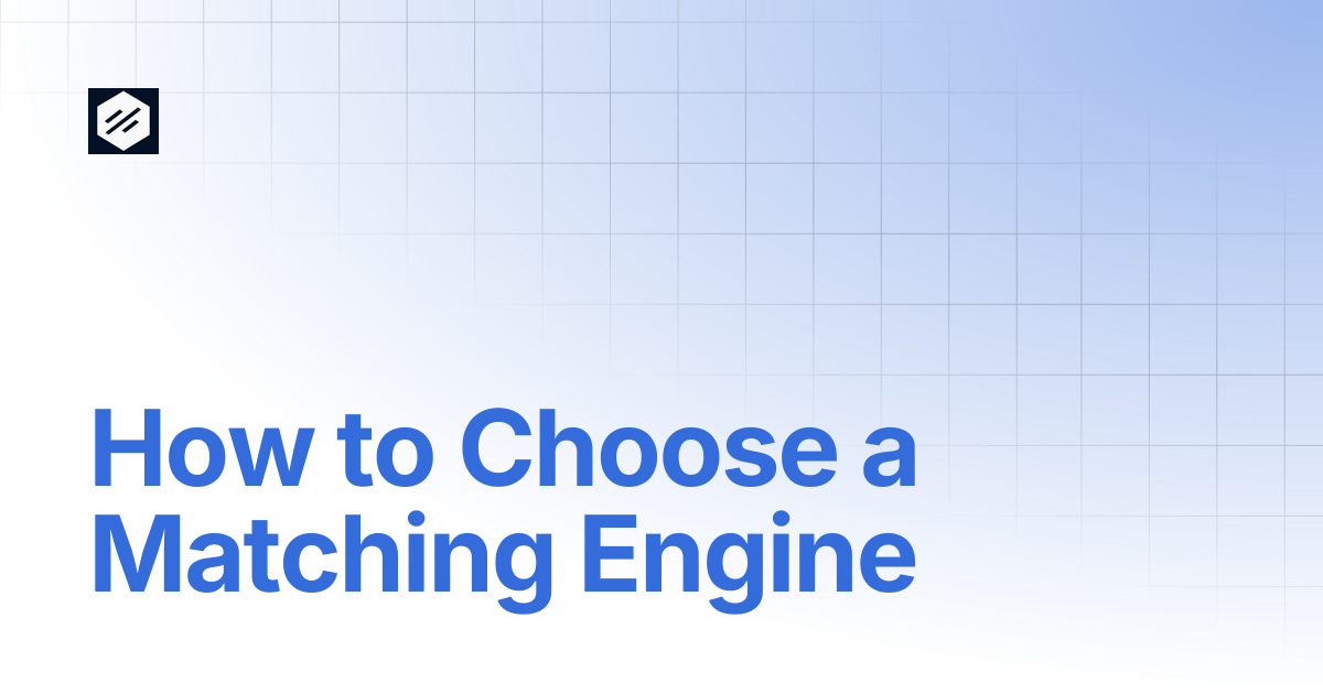 How to Choose a Matching Engine | orderbook-trade Docs